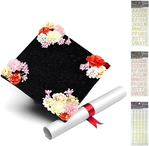 Handmade Graduation Cap Decorations Cap Topper , Quick DIY Kit - Picture 1 of 1