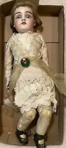 21” Kestner Doll 157 Dep 10. All original. Sleep Eyes, Open Mouth, Real Hair - Picture 1 of 16