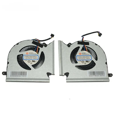 PABD08008SH N453 N454 For MSI GE66 GP66 MS-1542 CPU GPU COOLING FAN DC5V 1.0A - Image 1 of 2