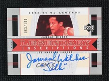 2003-04 Upper Deck UD Legends Legendary Inscriptions /100 Jamaal Wilkes Auto HOF