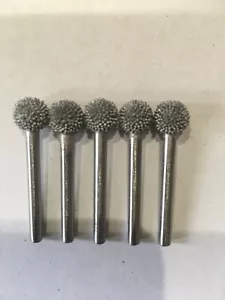 Nuevo Lote de 5 Cortadores de Carburo de Diente Estructurado Dremel 9935 Bola Vástago de 1/8" - Imagen 1 de 1