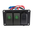 *&#180; Motorcycle ATV 2 Single Light Switch Panle 4.8A Car With 45 Pattern