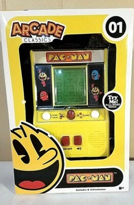 Arcade Classics Pac-Man Retro Mini Arcade #01 Basic Fun NEW in Box w/ Batteries - Image 1 of 4