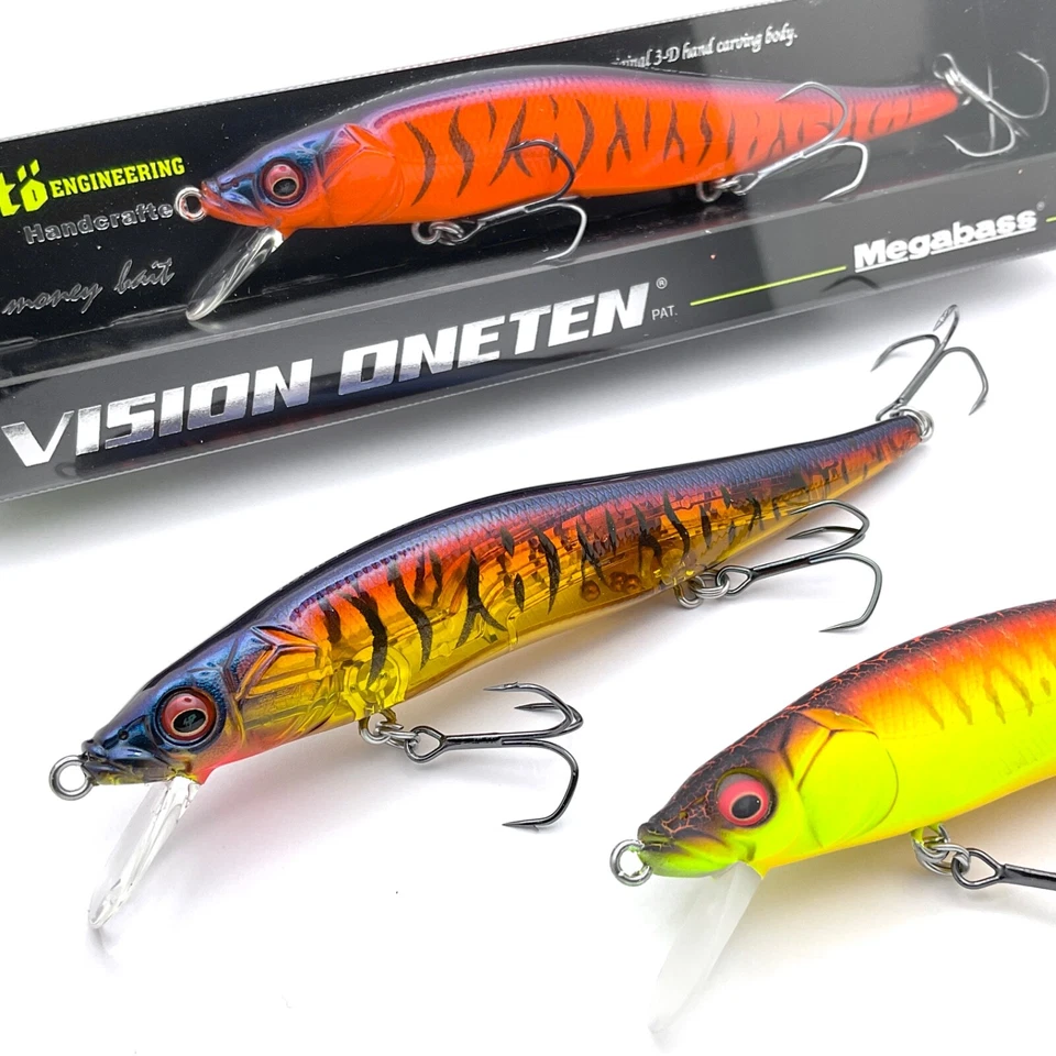 Megabass Vision Oneten 110 Jerkbait (Including JDM Colors)