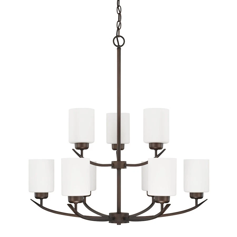 Lámpara de araña HomePlace by Capital Lighting Dixon 9 luces, bronce - 415291BZ-338 Foto 1 de 1