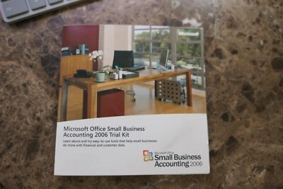 Microsoft Office Small Business Accounting 2006 Trial Kit NEW SEALED - Image 1 of 2