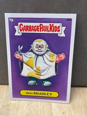 2012 Topps Garbage Pail Kids Brand New Series Card #50b Boo Bradley Sticker - Image 1 of 2
