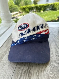 NHRA VINTAGE Curved Billed Cap STARS AND STRIPES,Strap Back.Man-Sports Service - Bild 1 von 10
