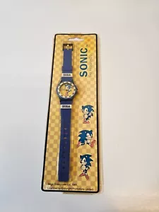 Sonic The Hedgehog Watch Sega Rare 1991 Retro Neu in OVP!*VERBLASST* - Bild 1 von 9