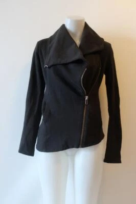 CHAQUETA MUJER HELMUT NEGRA CREMALLERA ASIMÉTRICA P US/XS * Foto 1 de 4