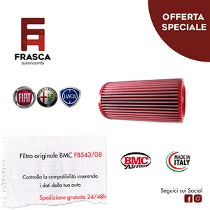 Filtro Aria Sportivo BMC Lancia Delta III 1.6 1.4 2.0 1.9 BiFUel D Multijet - Imagen 1 de 2