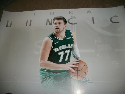 Luka Doncic POSTER Dallas Mavericks by Panini NEW 18" x 24" Cover