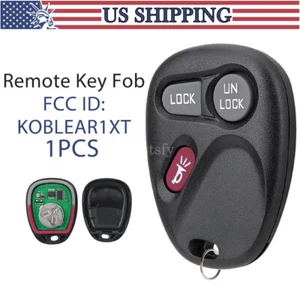 For 2001 2002 2003 2004 Chevrolet S10 Keyless Entry Remote Key Fob KOBLEAR1XT - Picture 1 of 8