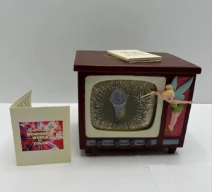 the wonderful world of disney television ceramic tv Collectible w/ watch - Picture 1 of 8