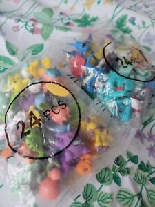 Lot of 48 Mini 1" Pokemon Toys Figures Party Favors Jewelry Craft