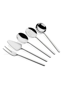 The Mia Gourmet Collection Servierutensilien, 5er Set (Silber) - Bild 1 von 3