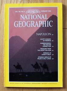 National Geographic febrero 1982 Napoleón; Colibríes; Galeón; Gologs; Palau - Imagen 1 de 17