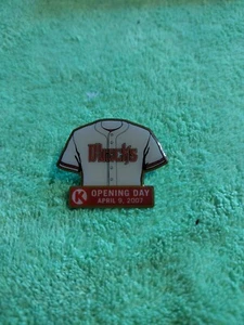 AZ Diamondbacks DBACKS Jersey Lapel Pin Circle K Opening Day April 9, 2007 - Picture 1 of 2