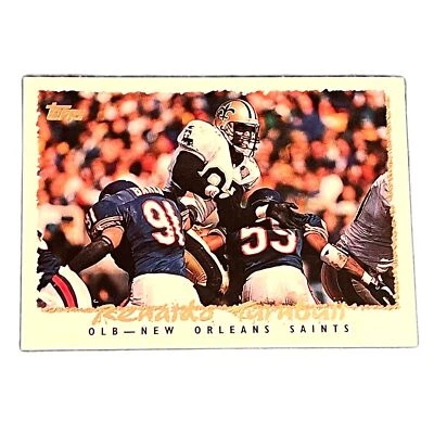 1995 Topps #142 Renaldo Turnbull New Orleans Saints Football Card - Image 1 of 2