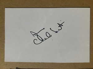 Anne Charleston- Actress Signed Card