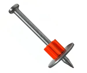 NEU! Ramset Ramguard 2-1/2 Zoll Antriebsstifte mit Unterlegscheiben (100er Pack) - Bild 1 von 3