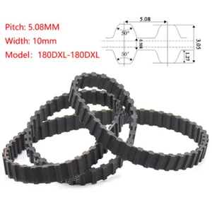 DA-DXL 5.08mm Pitch Double Sided Timing Belt 10mm Width 180DXL-390DXL For CNC 3D - Picture 1 of 5
