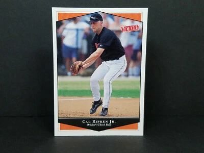 1999 Upper Deck Victory #46 Cal Ripken Jr., Baltimore Orioles (HOF) - Base Card - Image 1 of 2