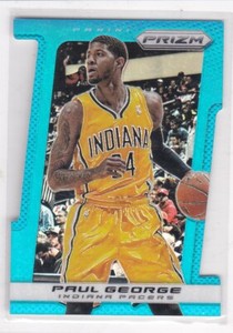 2013-14 Panini Prizm #8 Paul George Light Blue Prizm 186/199 Indiana Pacers
