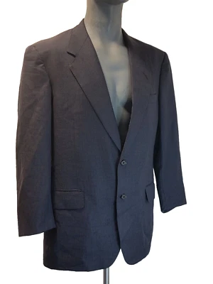 Abrigo Blazer Chaqueta Abrigo Deportivo Azul Marino Sólido Oxford Clothes Para Hombre Talla 40R 2 Botones Foto 1 de 4