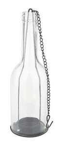 Botella de luz de té VBS BOTTLE 22x7,5 cm vidrio luz de viento botella colgante luz colgante hágalo usted mismo - Imagen 1 de 12