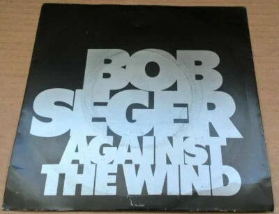 BOB SEGER, AGAINST THE WIND, 1980 CAPITOL LABEL, ROCK,AOR, PIC COVER, N/M  /  EX - Image 1 of 3