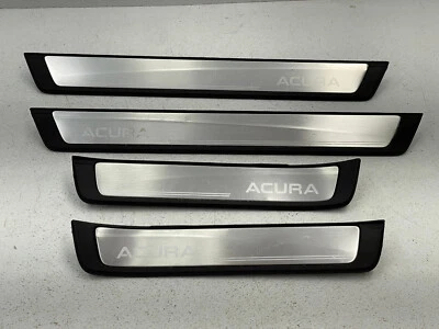 16 17 18 Acura RDX Juego de molduras de placa de desgaste de umbral de puerta delantera trasera izquierda derecha 1517 OEM Foto 1 de 4