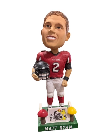 RARE Matt Ryan Atlanta Falcons Bobblehead NFL Mellow Mushroom Exclusive Cover
