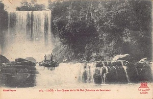 Laos - The Sé-Noi River Falls, Saravane Province - Photo Raquez - Publ. La Pagod - Picture 1 of 2