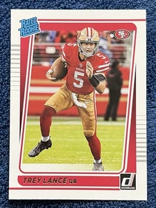Juego base Panini Donruss 2021 clasificación Rookie RC #254 Trey Lance San Francisco 49ers - Imagen 1 de 2
