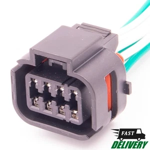 Conector eléctrico 8 pines. Mujer. Impermeable. 20143F - Imagen 1 de 5