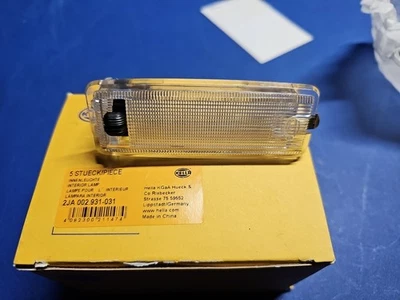 For Audi 4000 5000 Porsche 924 944 968 VW Rabbit Interior Dome Light Hella - Image 1 of 3