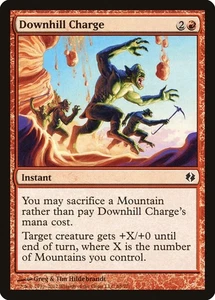 Downhill Charge - 69 C - Duel Decks: Venser vs. Koth MTG - Picture 1 of 1