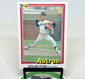 1981 Donruss MLB Baseball 260 Nolan Ryan Houston Astros - Bild 1 von 4