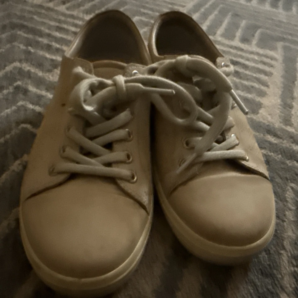 Ecco Soft 7 Bajo Mujer Talla 8 Marrón Caminar Cuero Zapatos con Cordones Tenis Foto 1 de 4