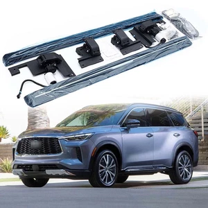 Power Electric Running Board Deployable Side Step Fits for 2022+ Infiniti QX60 - Imagen 1 de 9