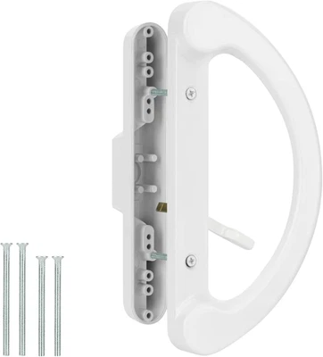 Patio Sliding Glass Door Handle Replacement Set Mortise Style Reversible Design  - Image 1 of 4