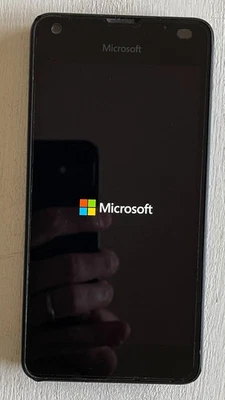 Microsoft Lumia 550 Smartphone nero funzionante - Immagine 1 di 4