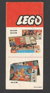 VINTAGE 1960s LEGO CATALOGUE - Bild 1 von 4