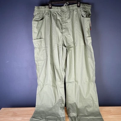 Pantalones Médicos DICKIES EDS Para Hombre Talla 3xl Alto 81111AT Elastizados Nuevos con Etiquetas Oliva Foto 1 de 4