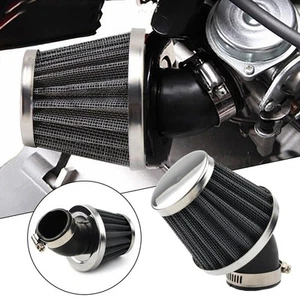 Brand New Air Filter Motorcycle Parts 1Pcs 45mm For Most Motorcycle Air Filter - Picture 1 of 12