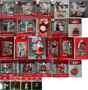 COCA-COLA® Glas-Ornament/Anhänger/Figur/Weihnachten/AUSSUCHEN: - Picture 1 of 40