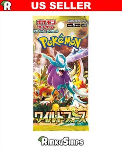 Wild Force Booster Pack SV5K - Pokémon Fuerzas Temporales Japonesas Sellado de Fábrica - Imagen 1 de 4