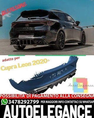 ✨✨Glänzend schwarzer Diffusor passend für Cupra Leon 2020+✨✨ - Bild 1 von 4