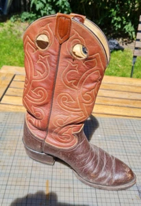 Tony Lama Cowboy Boots 43 Westernstiefel Boots Leder wie neu - Bild 1 von 5